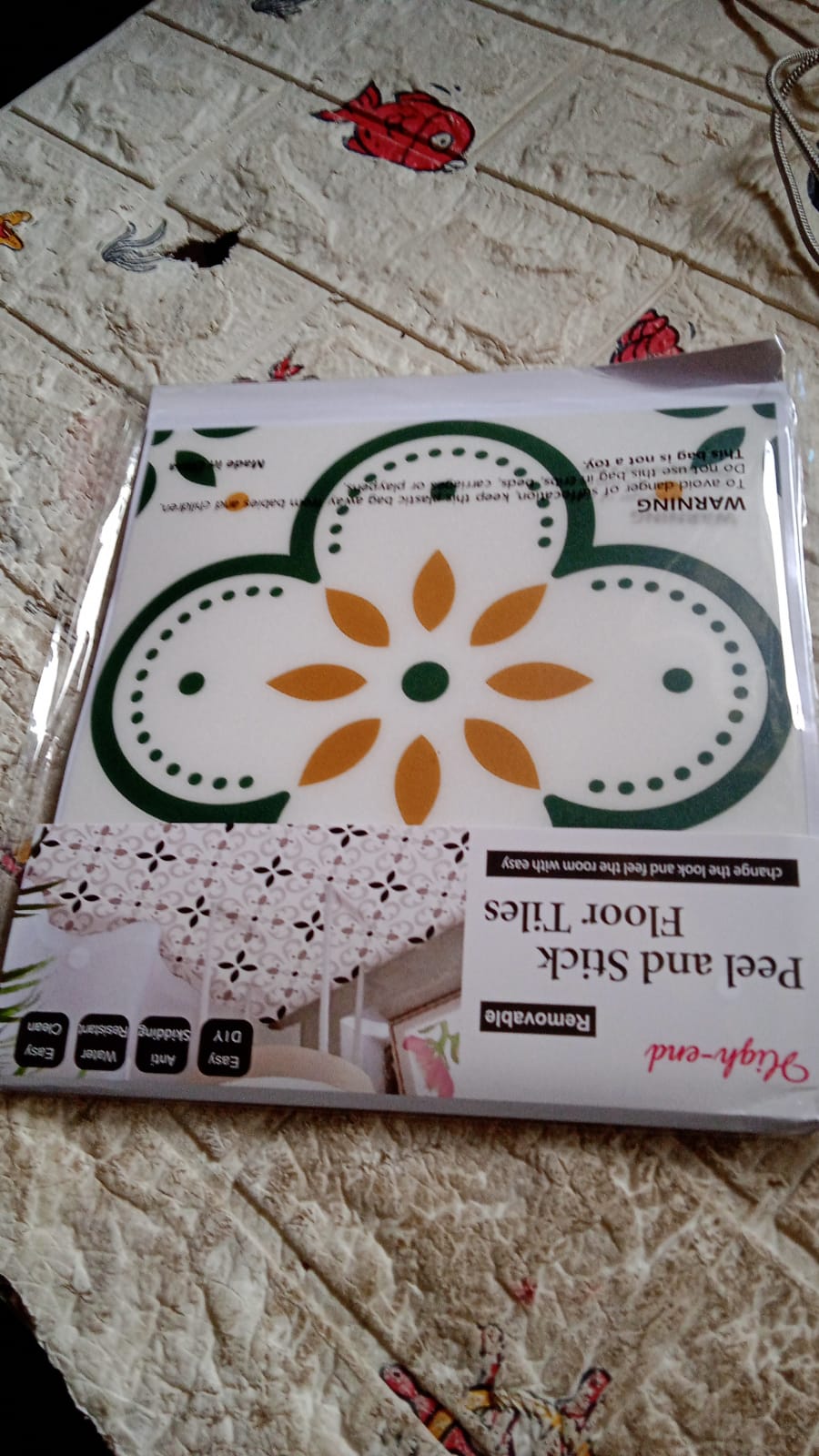 Peel and Stick Floor Tiles Kitchen / Bathroom Backsplash Sticker Detachable Waterproof DIY Tile Stickers for Wall Decoration Tiles Home Decoration (8x8 Inch / 10 Pcs Set) Peel and Stick Floor Tiles Kitchen / Bathroom Backsplash Sticker Detachable Waterproof DIY Tile Stickers for Wall Decoration Tiles Home Decoration (8x8 Inch / 10 Pcs Set)